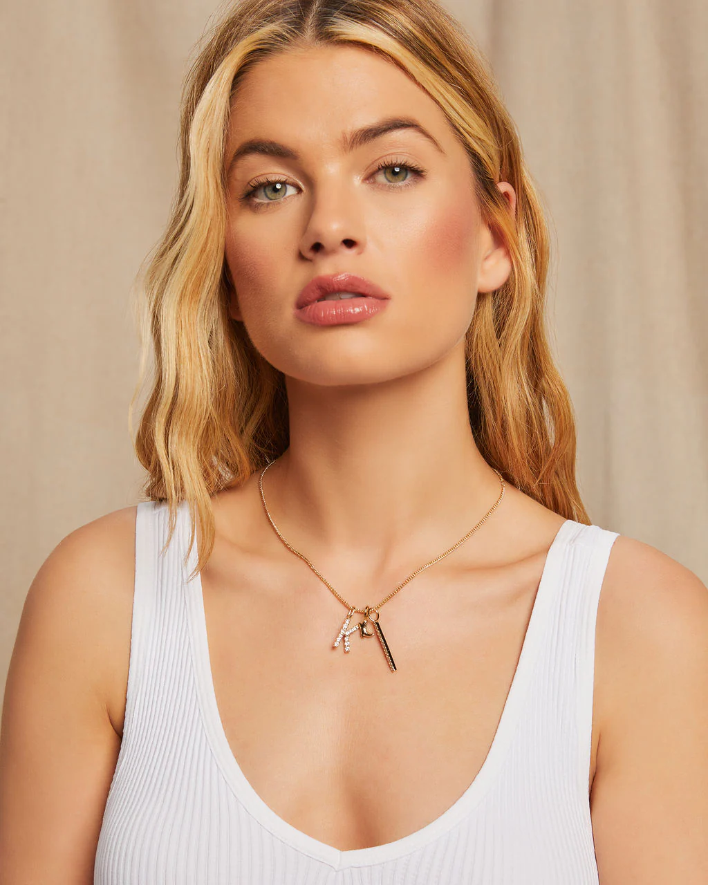Skinny Curb 14k Plated Chain - Image 4