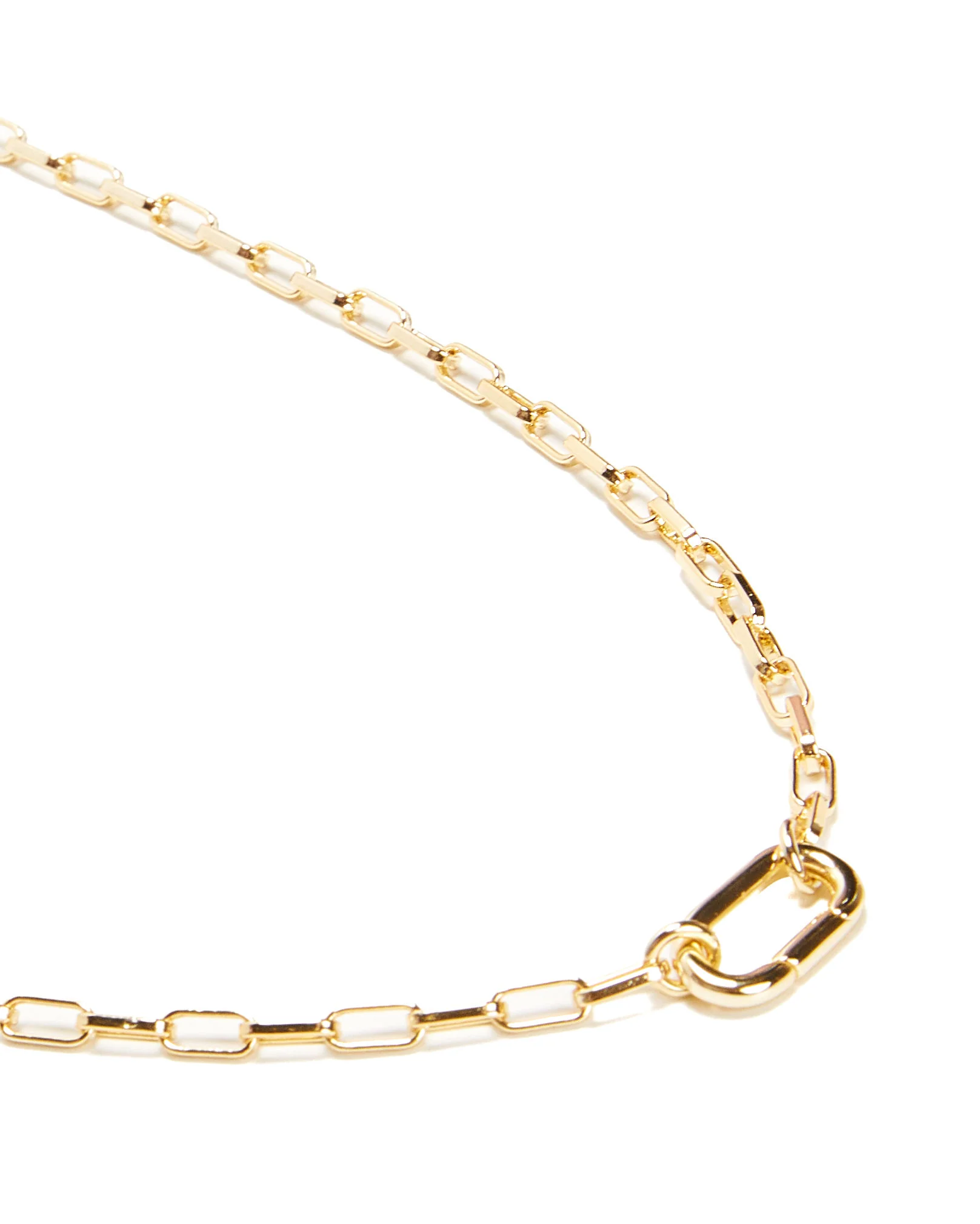 Skinny Hat 14k Plated Chain - Image 3