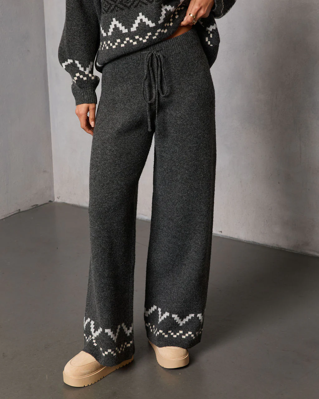 Sleighbell Snow Fair Isle Knit Pant - Image 2