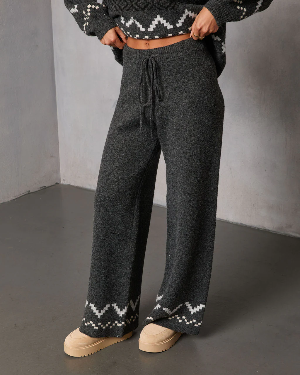 Sleighbell Snow Fair Isle Knit Pant - Image 3
