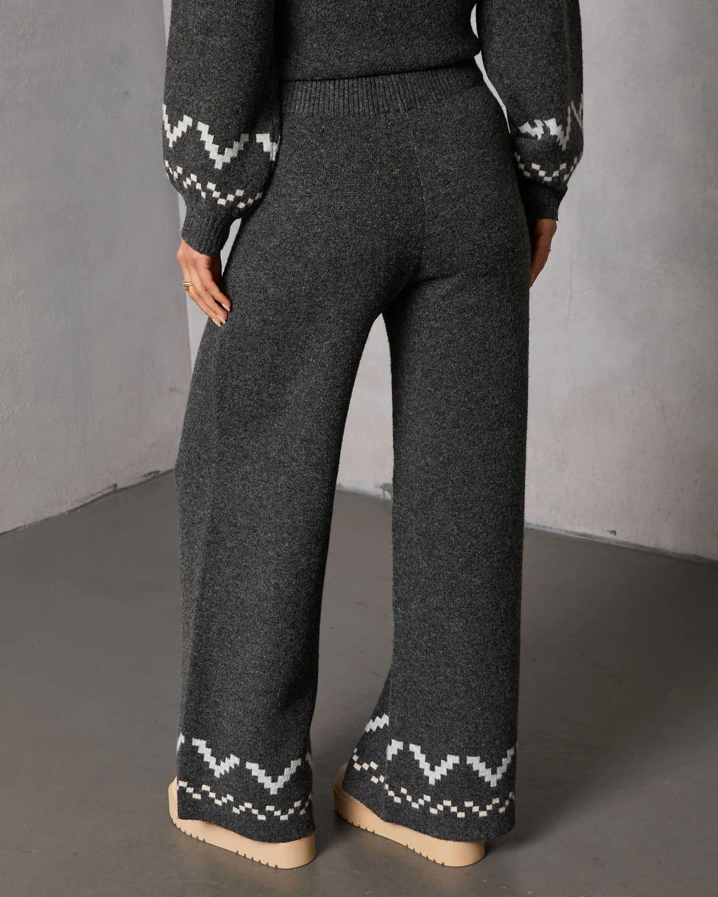 Sleighbell Snow Fair Isle Knit Pant - Image 4