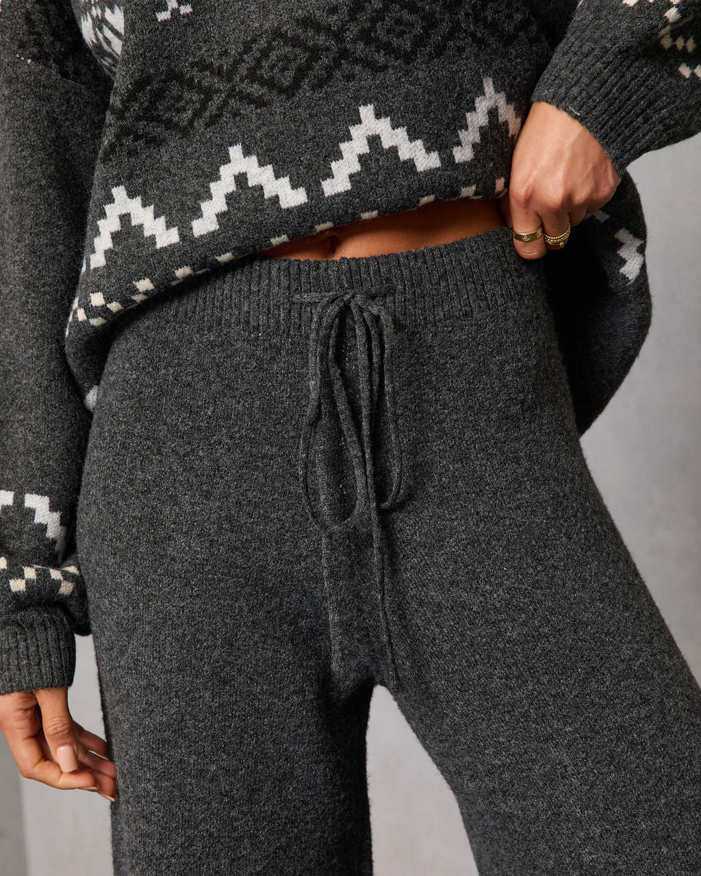 Sleighbell Snow Fair Isle Knit Pant - Image 6