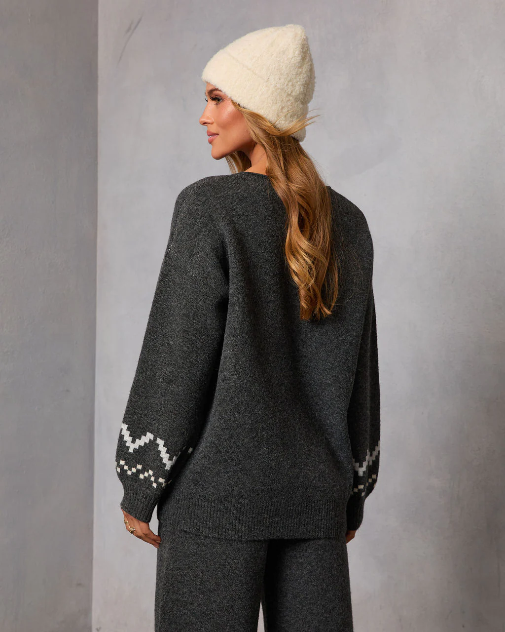 Sleighbell Snow Fair Isle Snowflake Sweater - Image 4