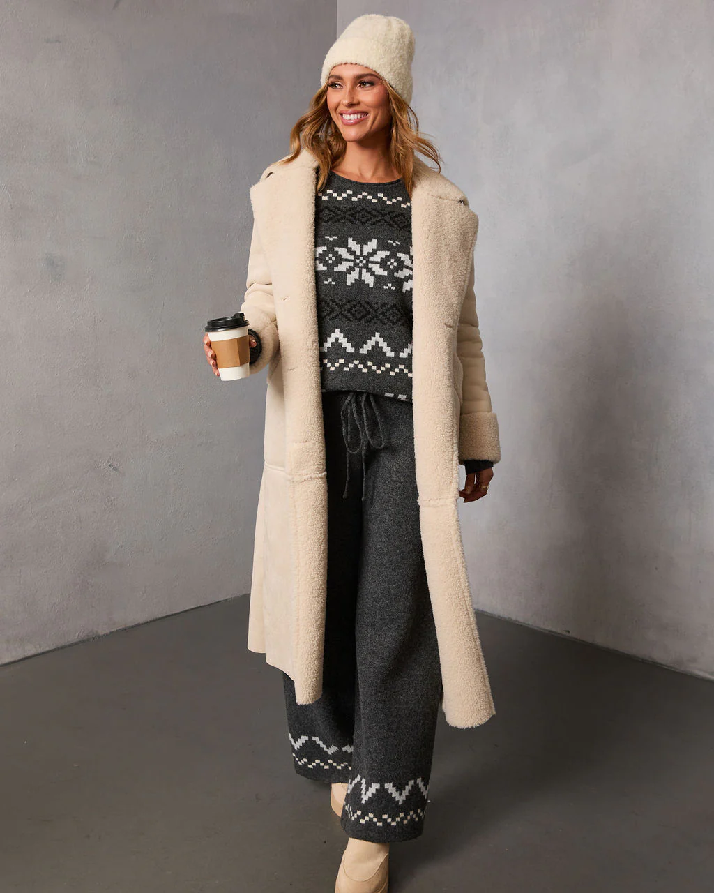 Sleighbell Snow Fair Isle Snowflake Sweater - Image 5