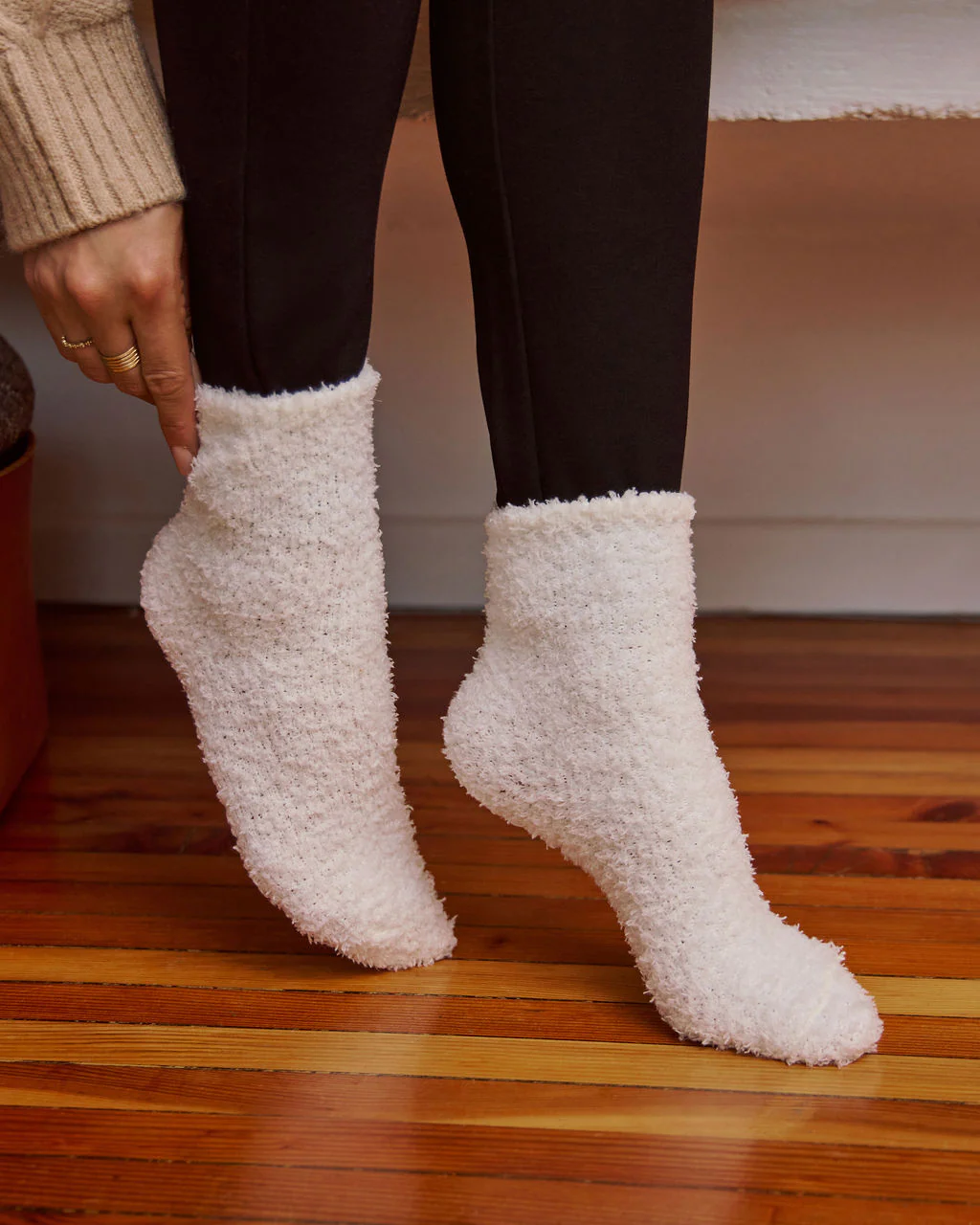 Snowed In Cozy Chenille Socks - Image 3