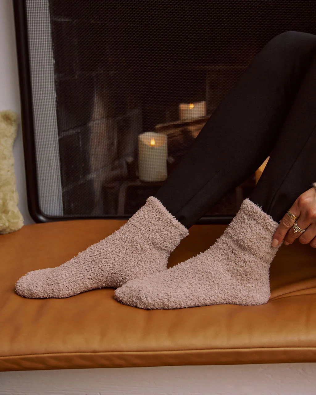 Snowed In Cozy Chenille Socks - Image 6