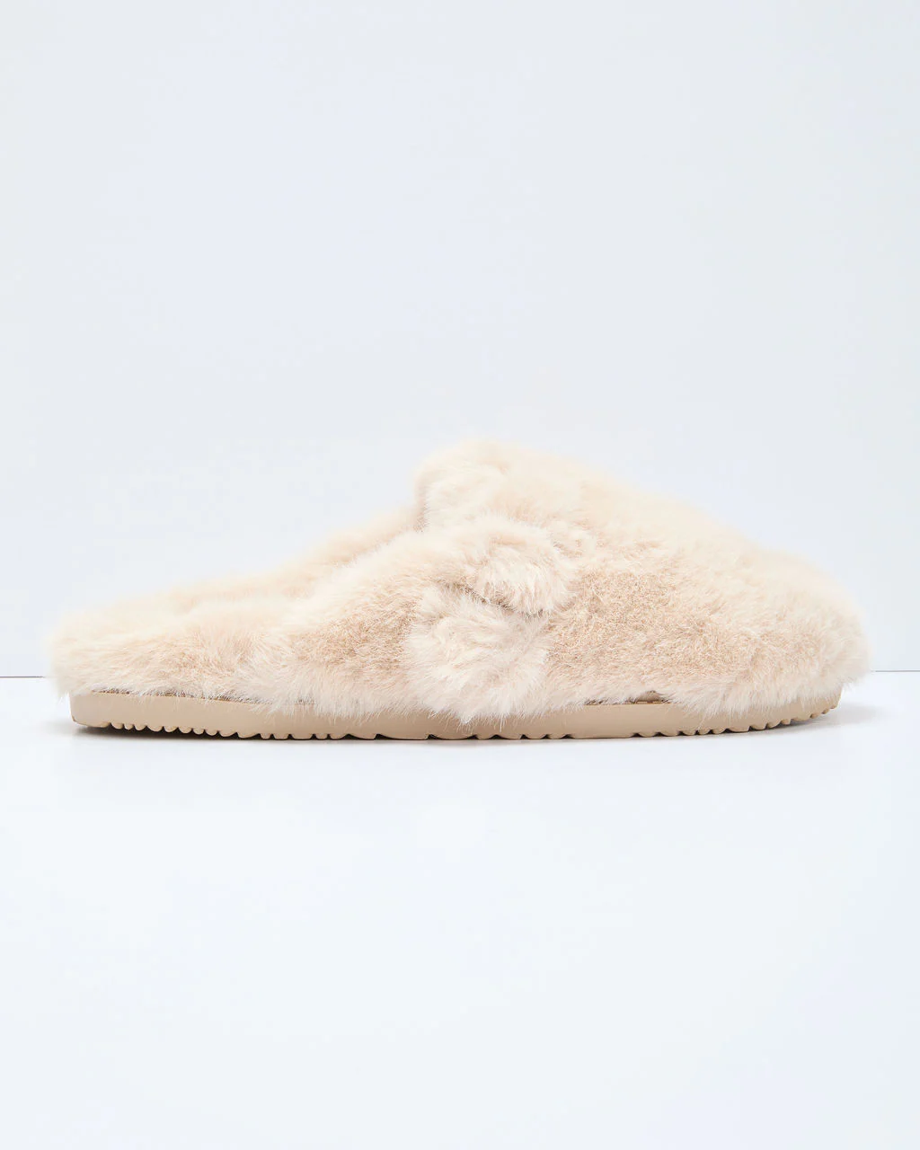 Snowfall Secrets Faux Fur Mules - Image 10