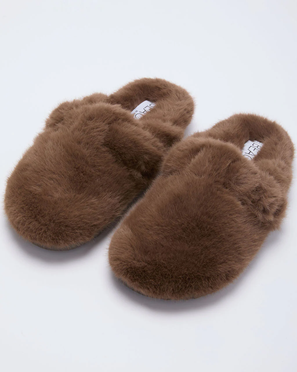 Snowfall Secrets Faux Fur Mules - Image 2
