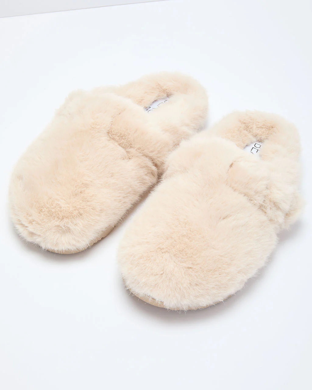 Snowfall Secrets Faux Fur Mules - Image 8