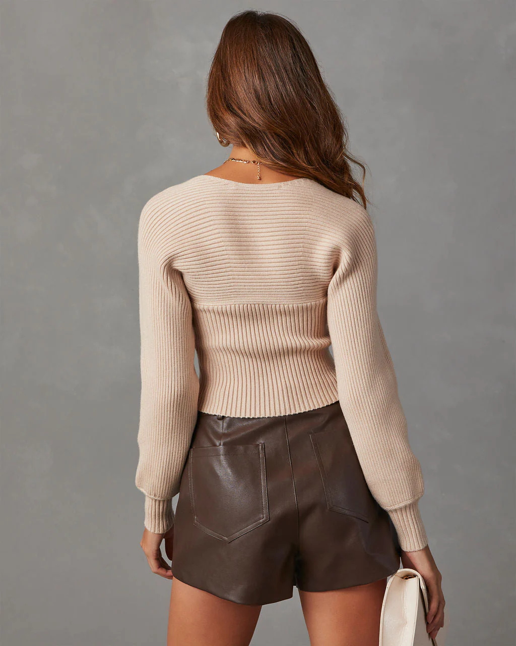 So Much More Knit Balloon Sleeve Top - Image 10