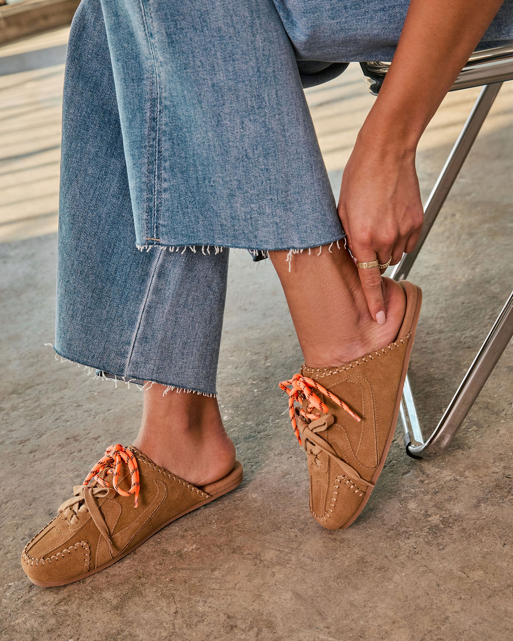 Soft Goals Slip On Sneaker Mules - Image 3