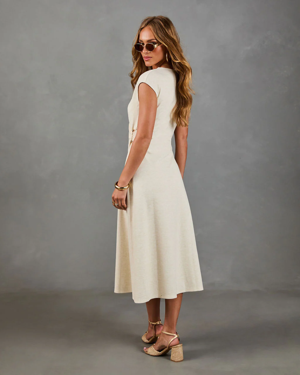 Soft Society Wrap Midi Dress - Image 4