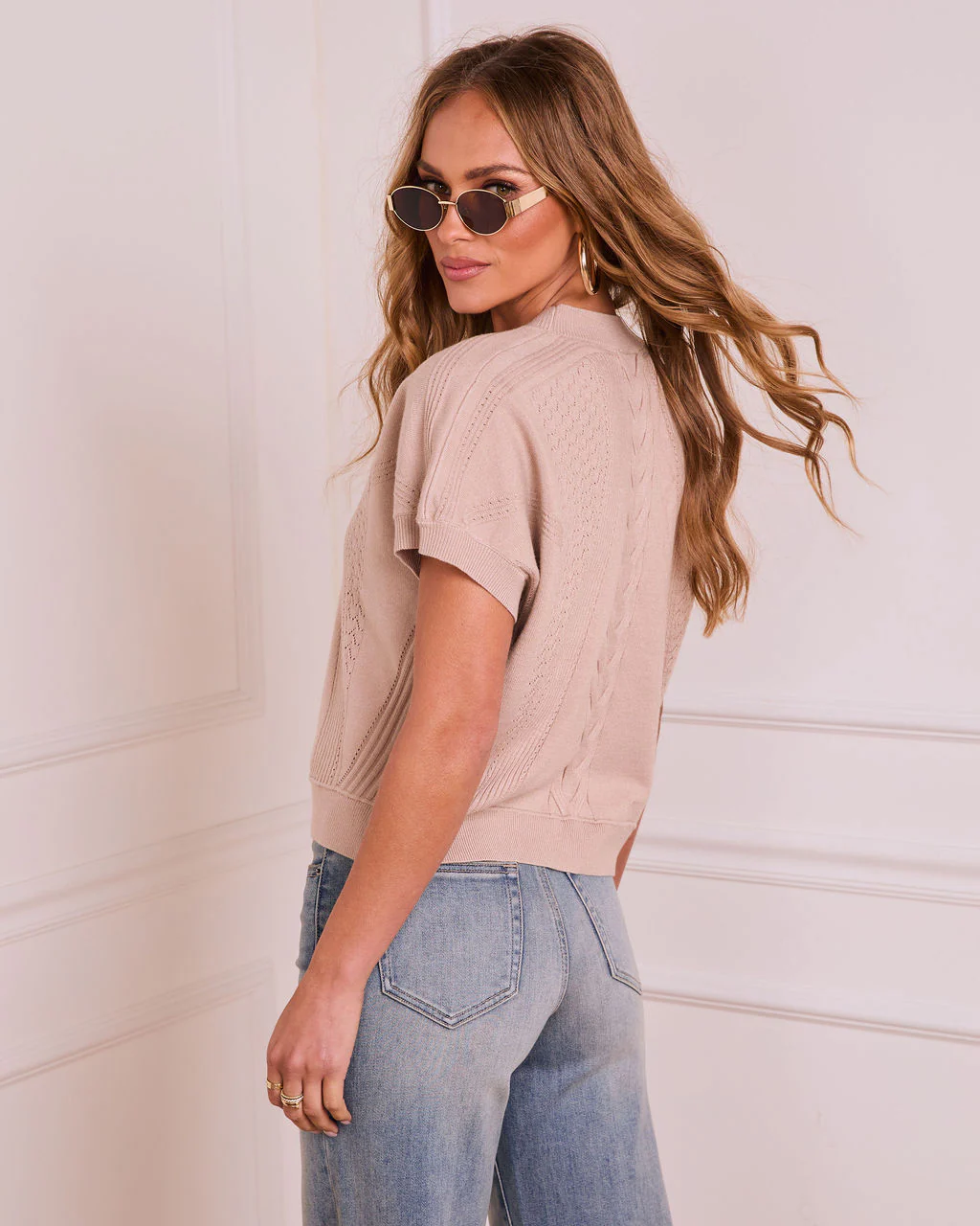 Soft Vibes Cable Knit Sweater - Image 4