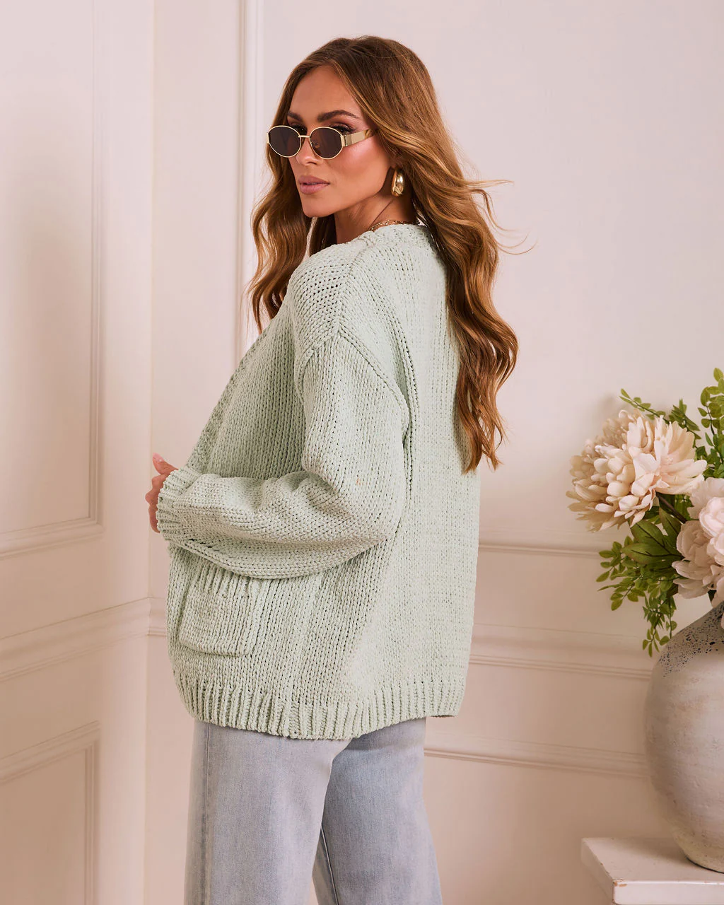 Softest Hour Open Front Knit Cardigan - Image 4