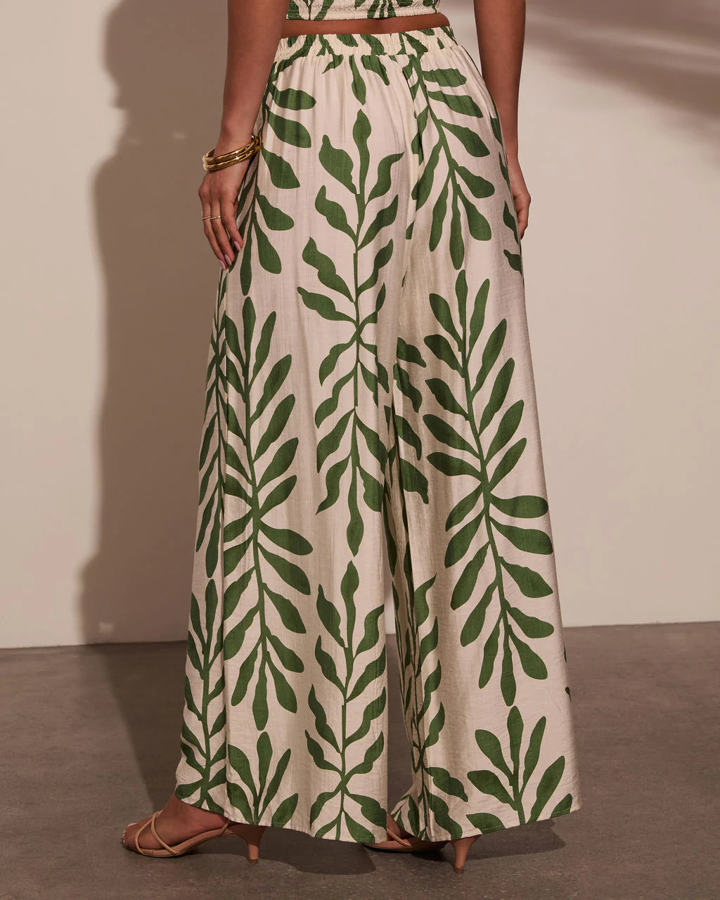 Sol Escape Tropical Drawstring Pants - Image 4