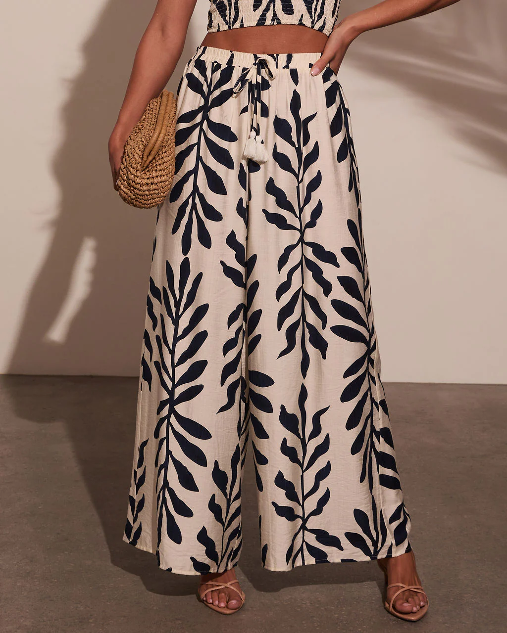 Sol Escape Tropical Drawstring Pants - Image 7