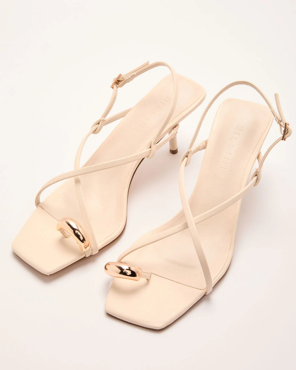 Solmira Strappy Toe Ring Heels - Image 2