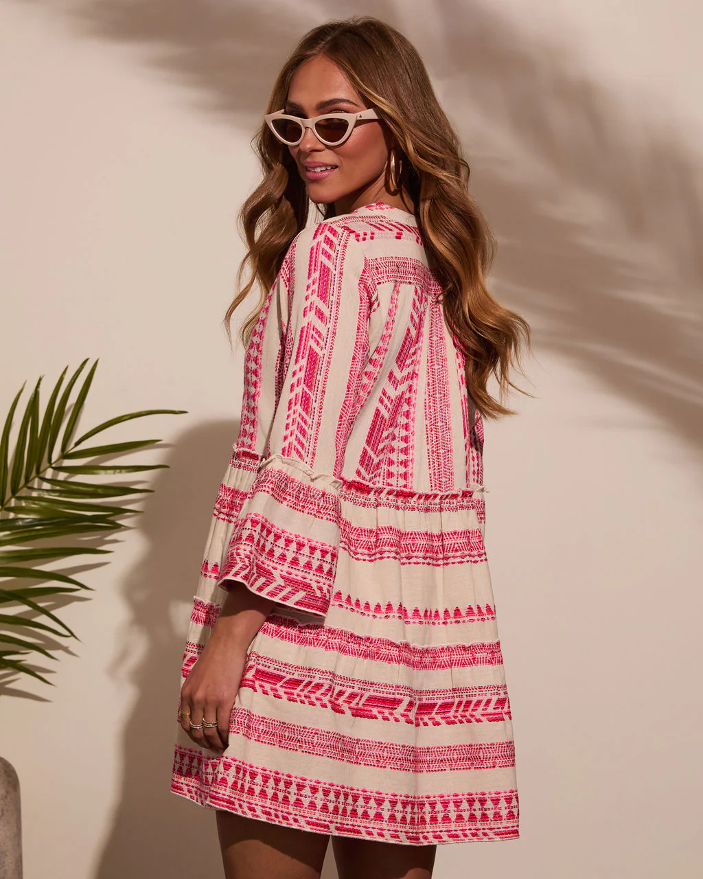 Sonny Abstract Tunic Mini Dress - Image 4