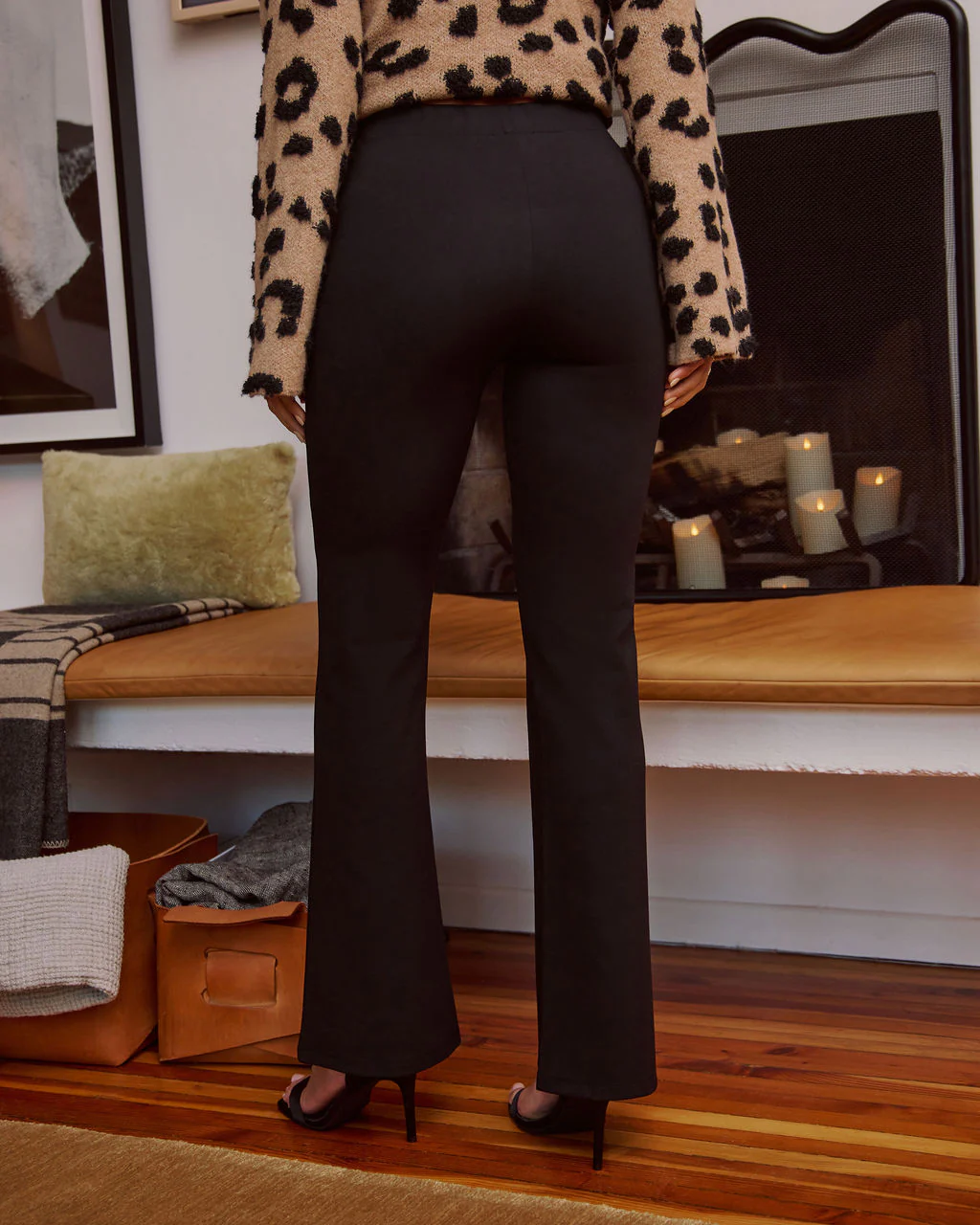 Sorex Ponte Straight Leg Leggings - Image 4