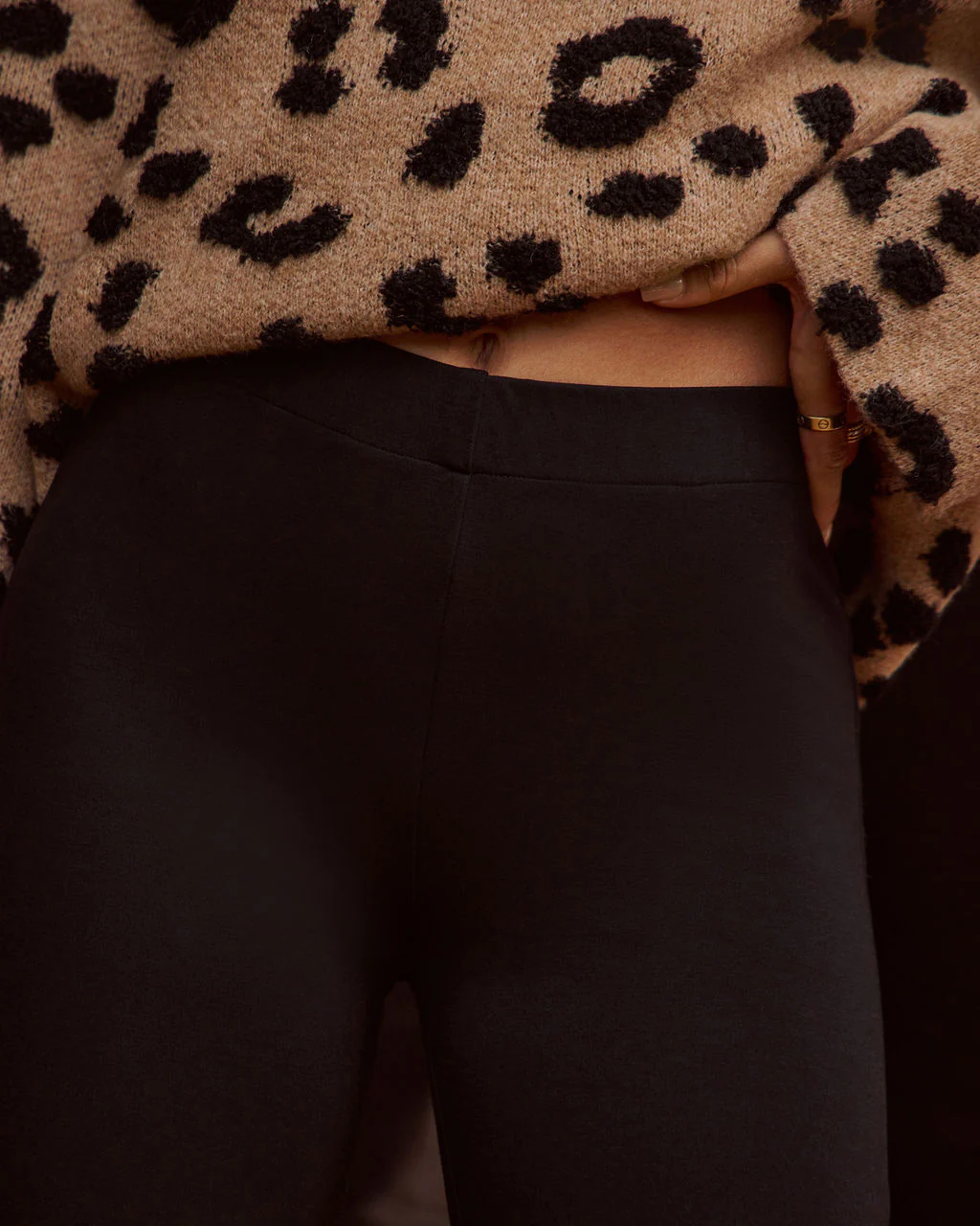 Sorex Ponte Straight Leg Leggings - Image 6