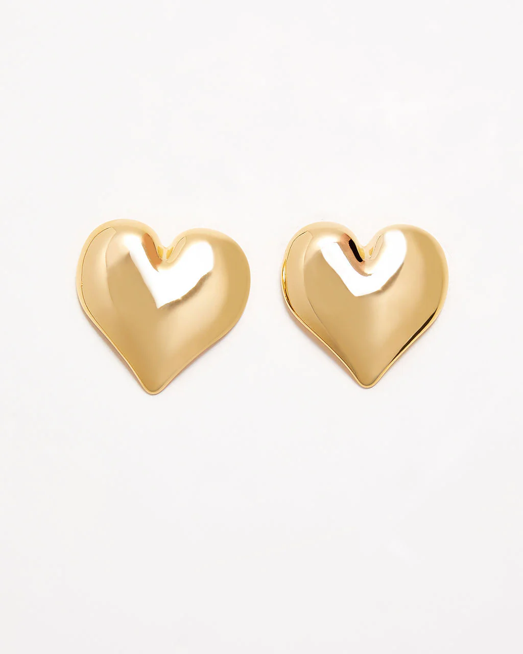 Soulmate Large Bubble Heart Earrings - Image 2