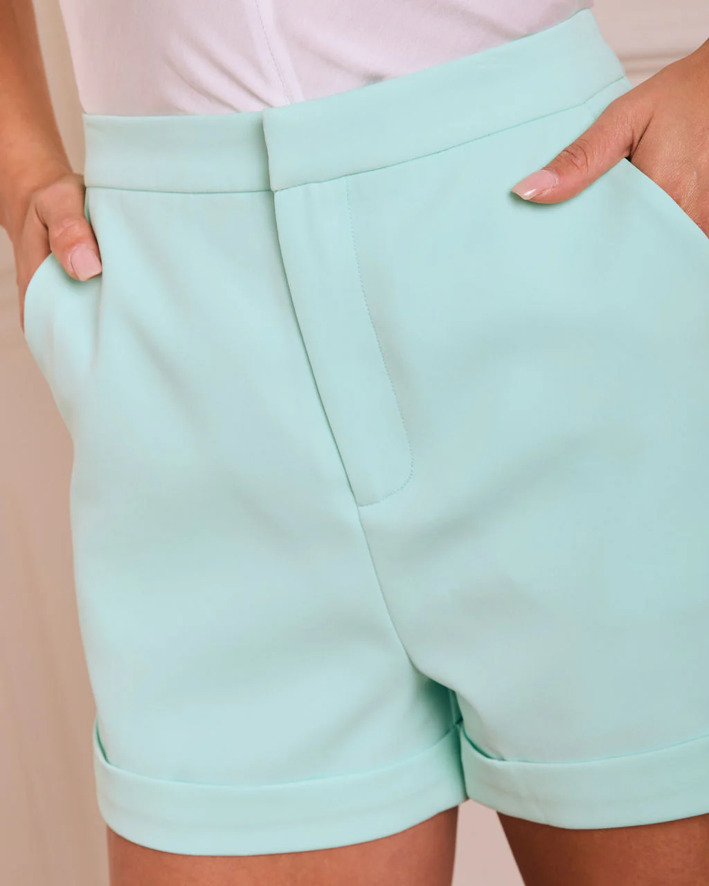 Standards Pocketed Tailored Shorts - Image 12