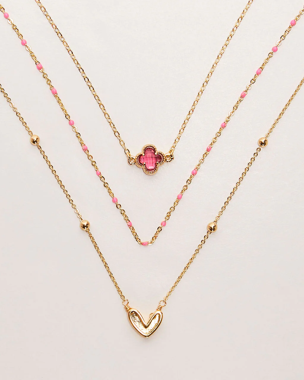 Starlight Charm Layered Necklace - Image 4