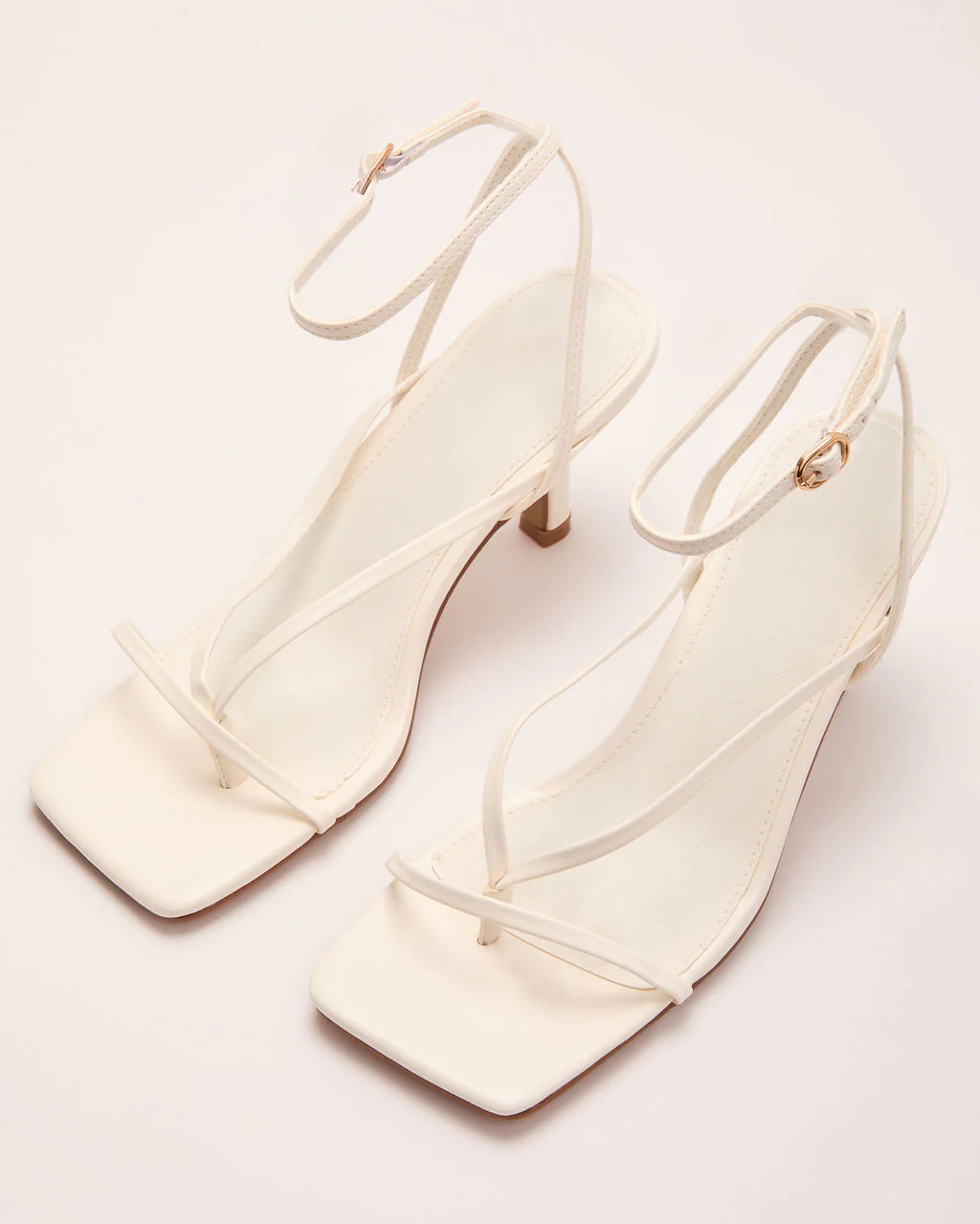 Verne Strappy Vegan Leather Heels - Image 8