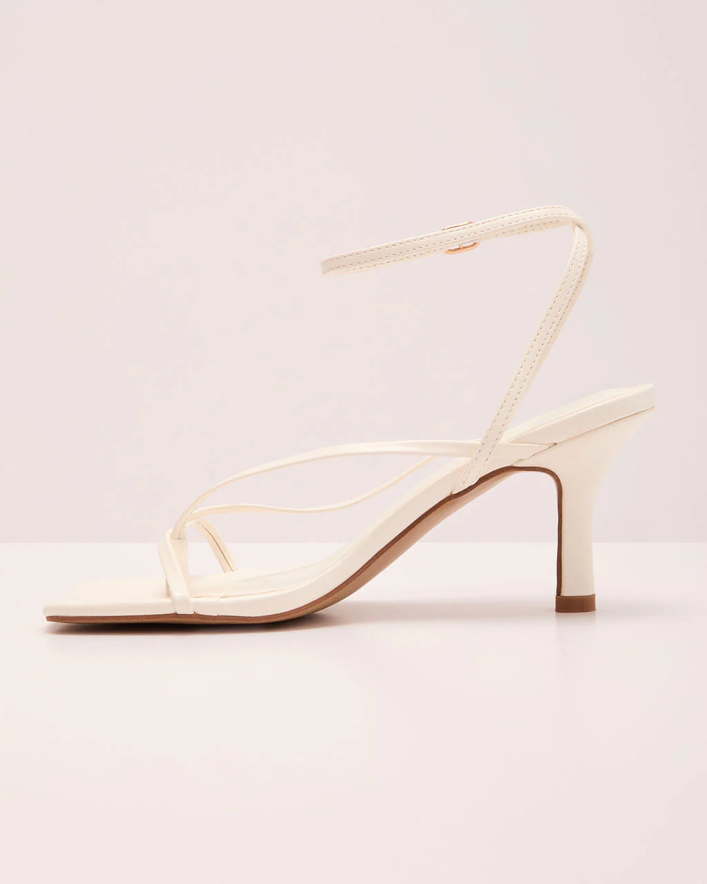 Verne Strappy Vegan Leather Heels - Image 9