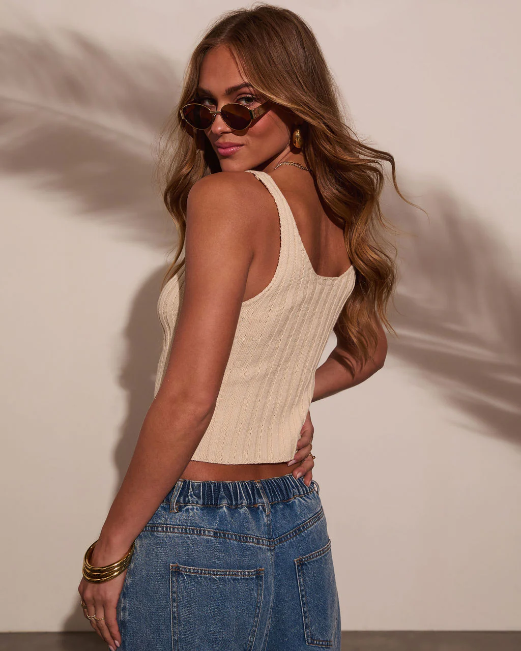 Summer Lover Ribbed Knit Tank - Image 4