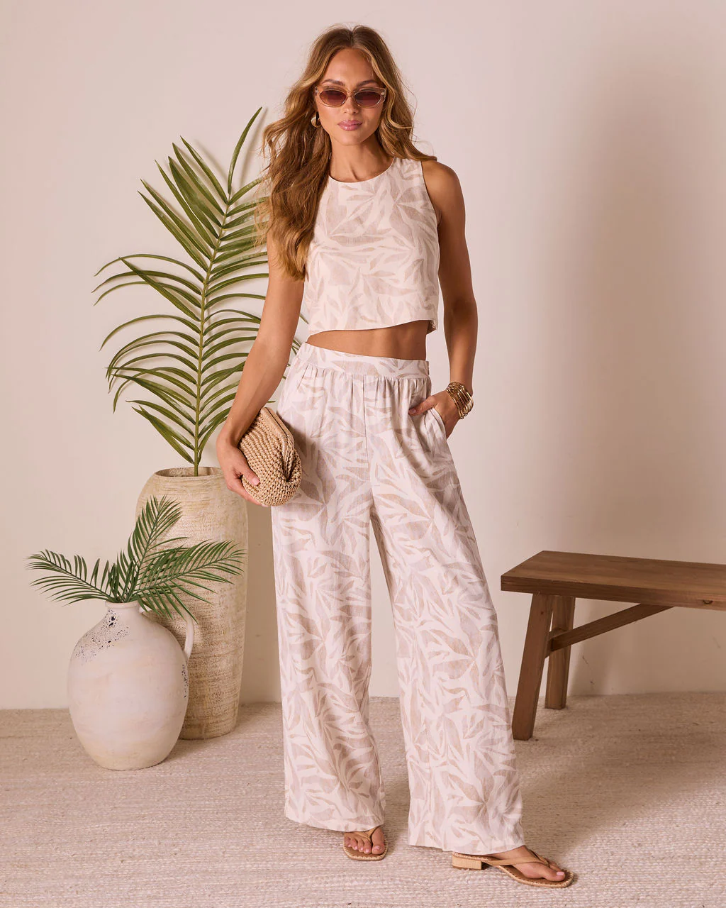Summit Socialite Abstract Back Tie Top - Image 12