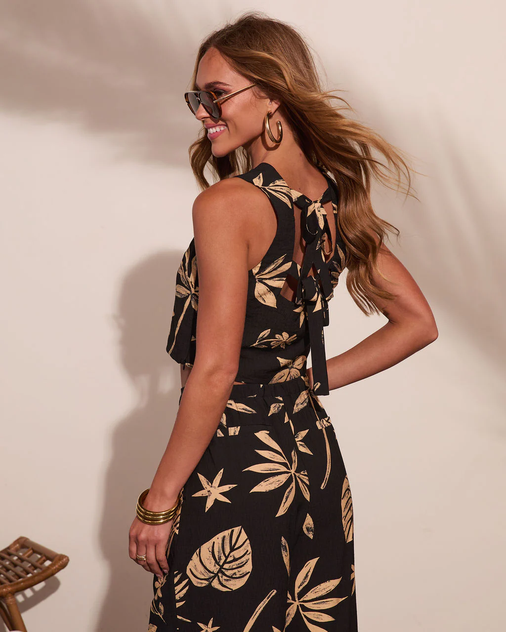 Summit Socialite Abstract Back Tie Top - Image 4