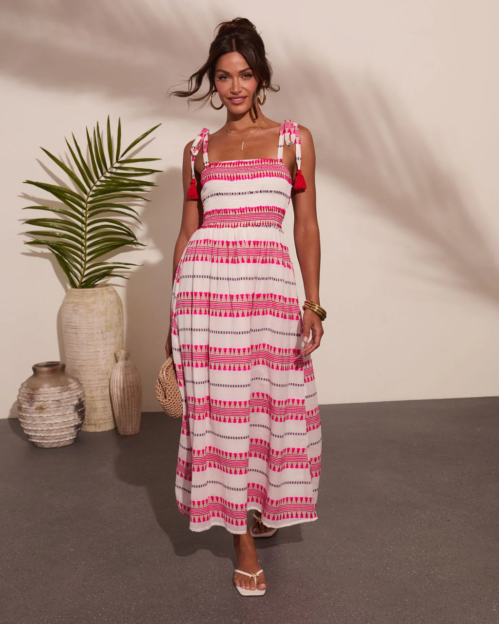 Sun Reverie Abstract Striped Maxi Dress - Image 6
