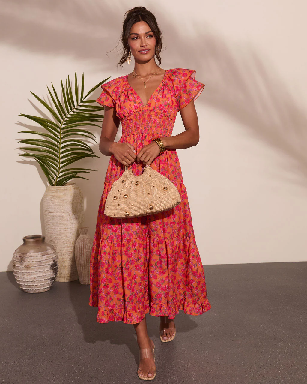 Sunbud Glow Floral Maxi Dress - Image 5