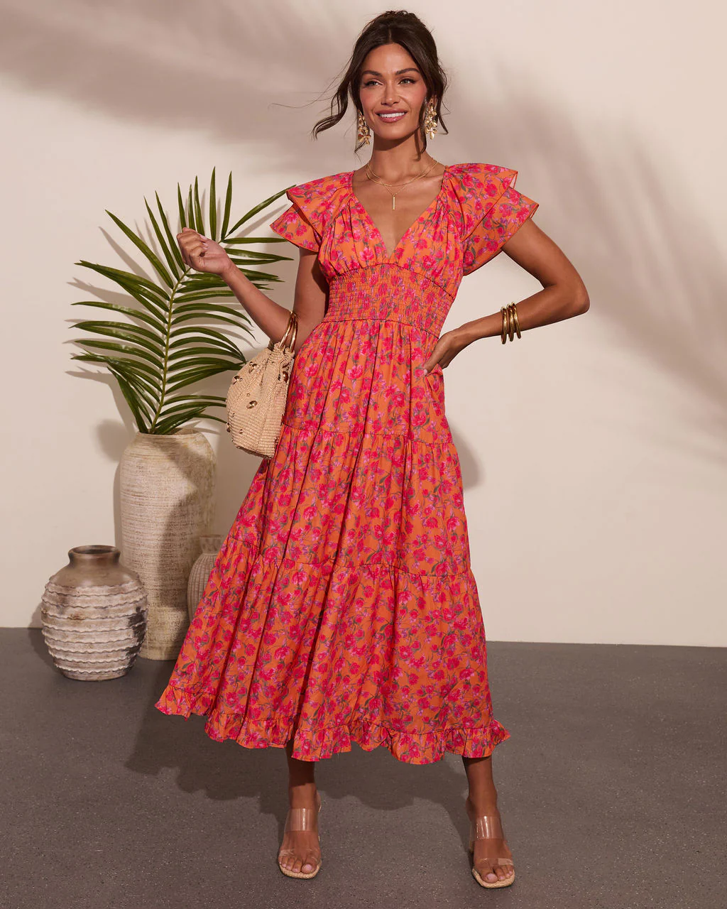 Sunbud Glow Floral Maxi Dress - Image 6