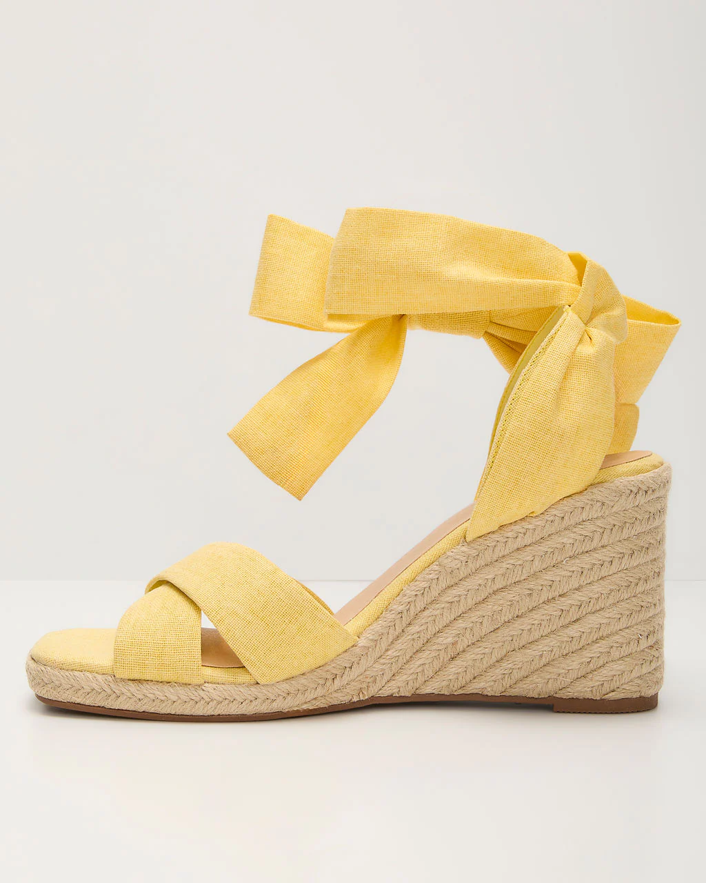 Sundance Wrap Tie Wedge Sandals - Image 6