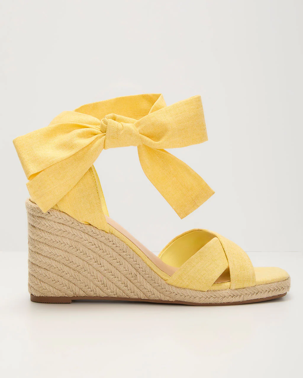 Sundance Wrap Tie Wedge Sandals - Image 8