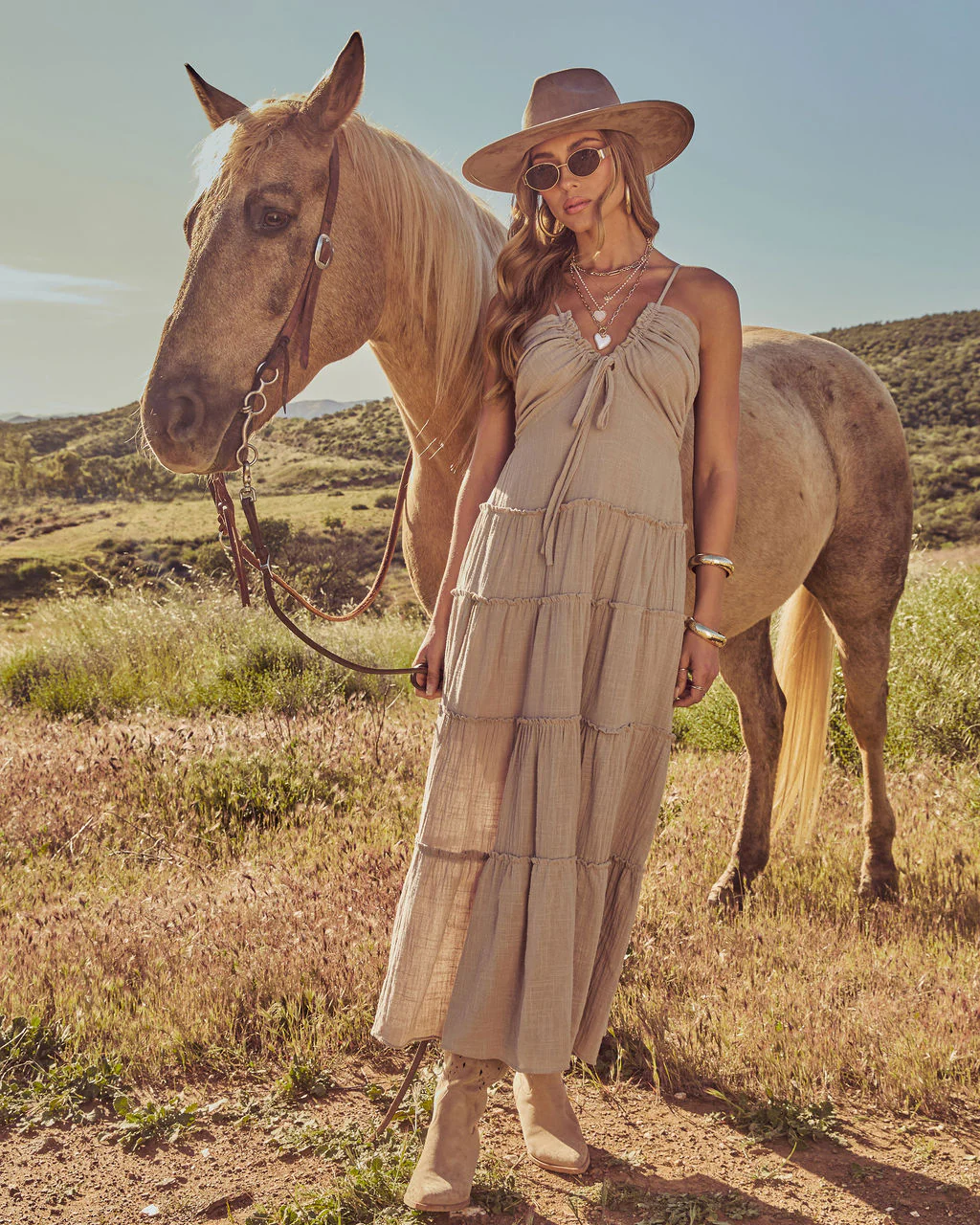 Sundust Darling Tiered Maxi Dress - Image 5