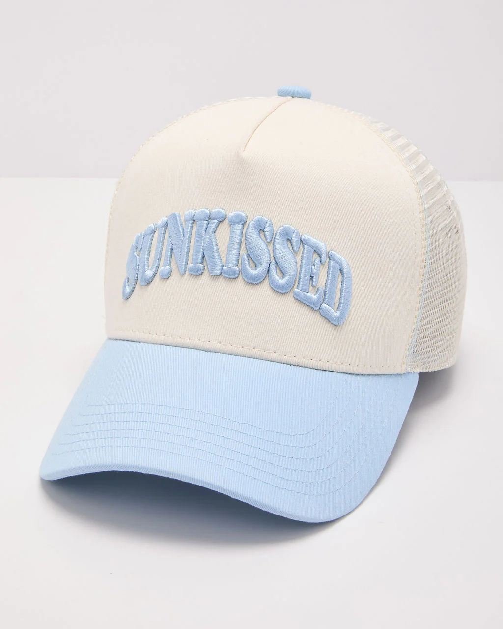 Sunkissed Hideaway Contrast Trim Trucker Hat - Image 2