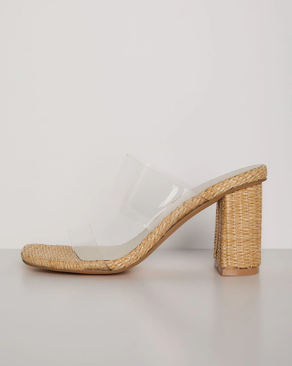 Sunny Days Clear Open Toe Mules - Image 3