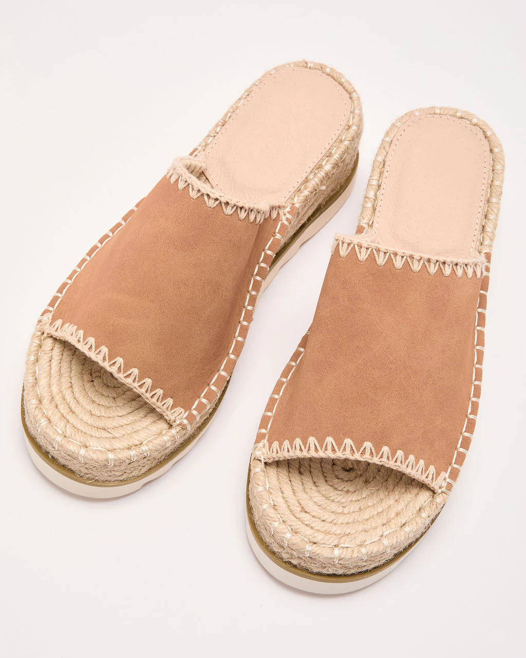 Sunora Contrast Trim Platform Sandals - Image 2