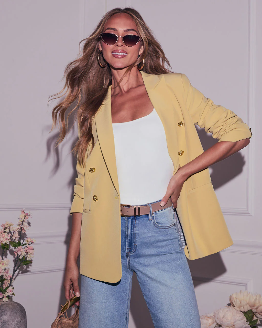 Sunshine Days Double Breasted Blazer - Image 2