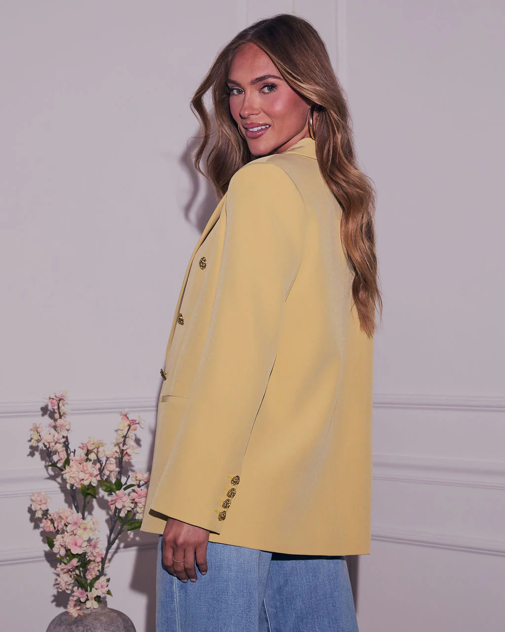Sunshine Days Double Breasted Blazer - Image 4
