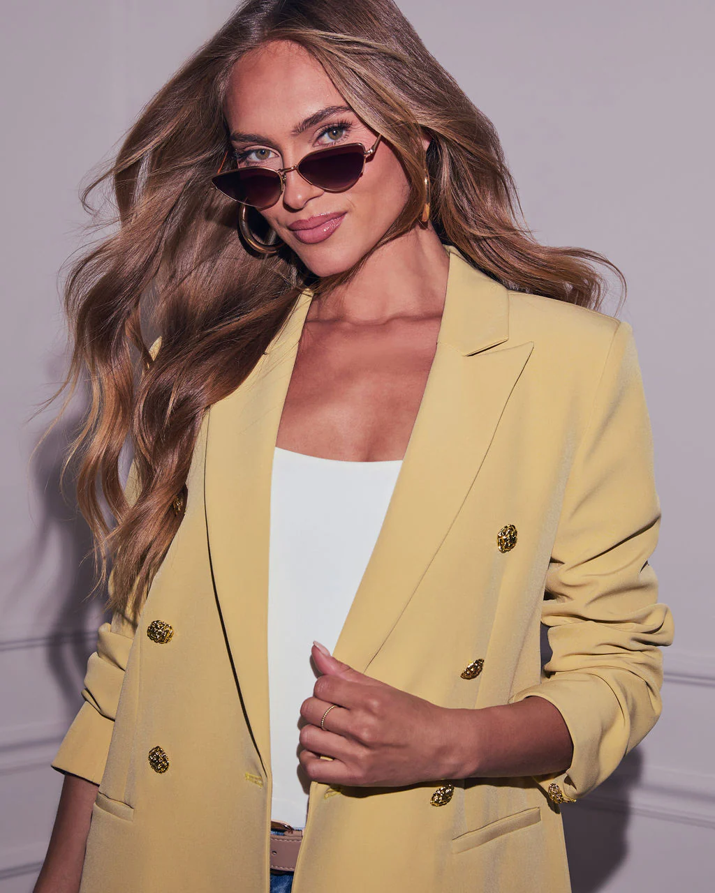 Sunshine Days Double Breasted Blazer - Image 6