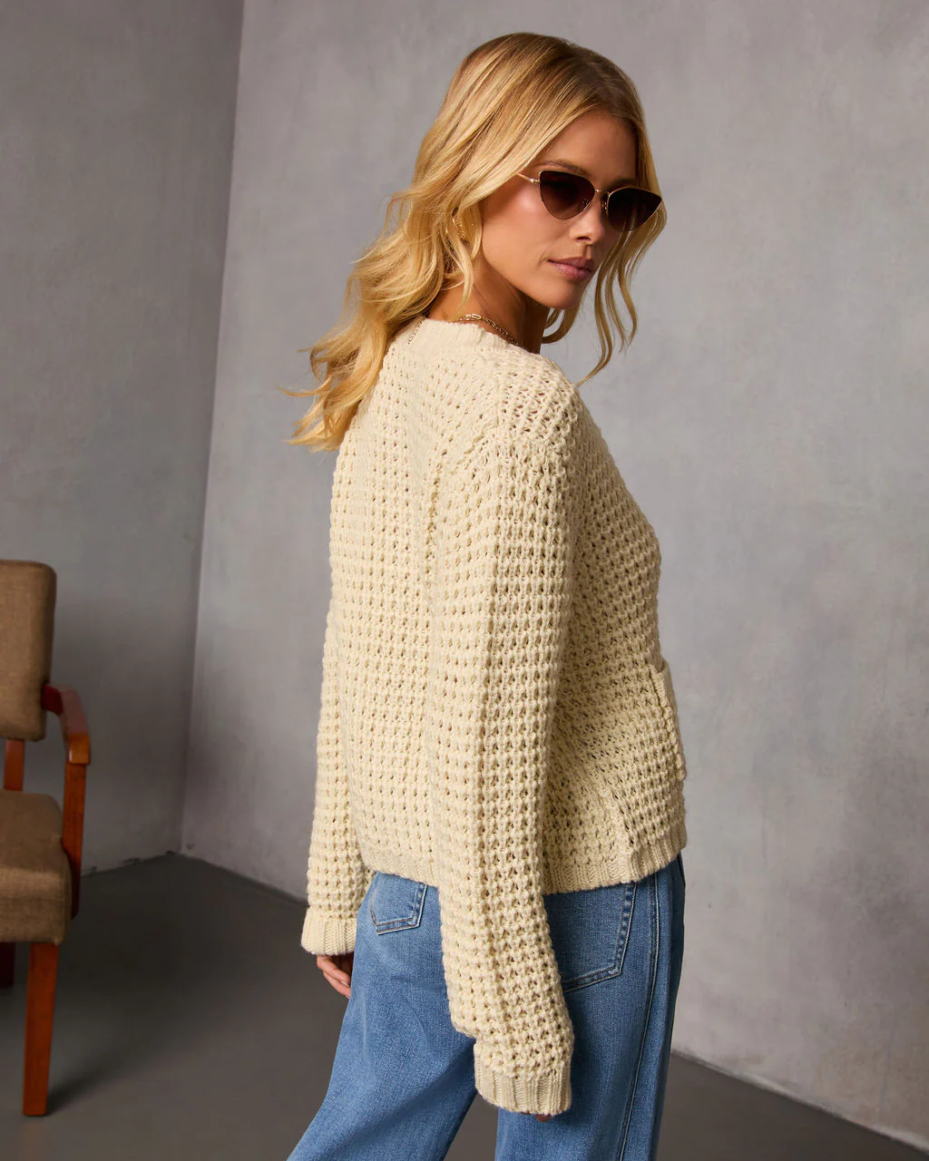 Sunwilt Knit Cardigan Sweater - Image 4