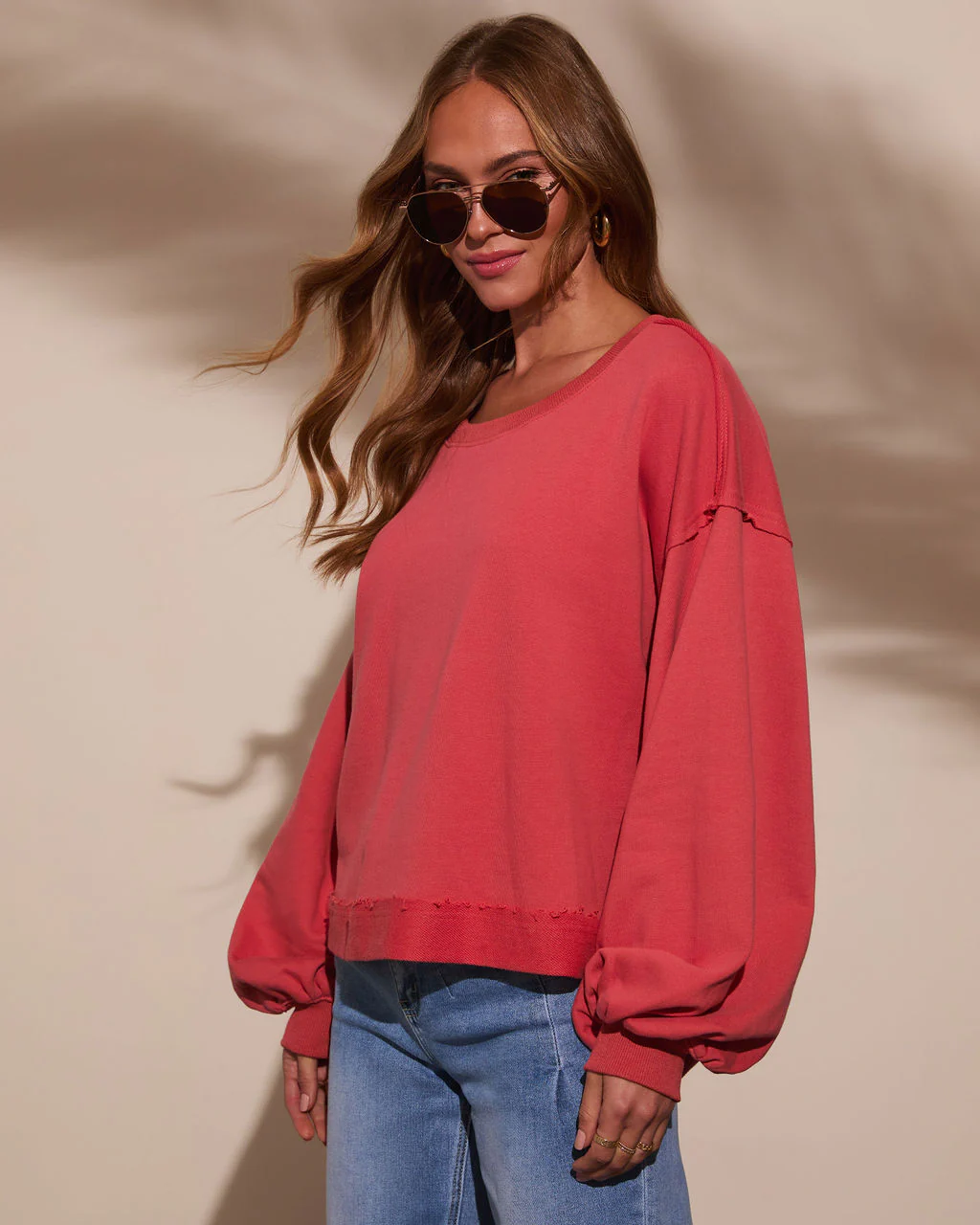 Sweater Weather Relaxed Oversized Sweatshirt - Image 3