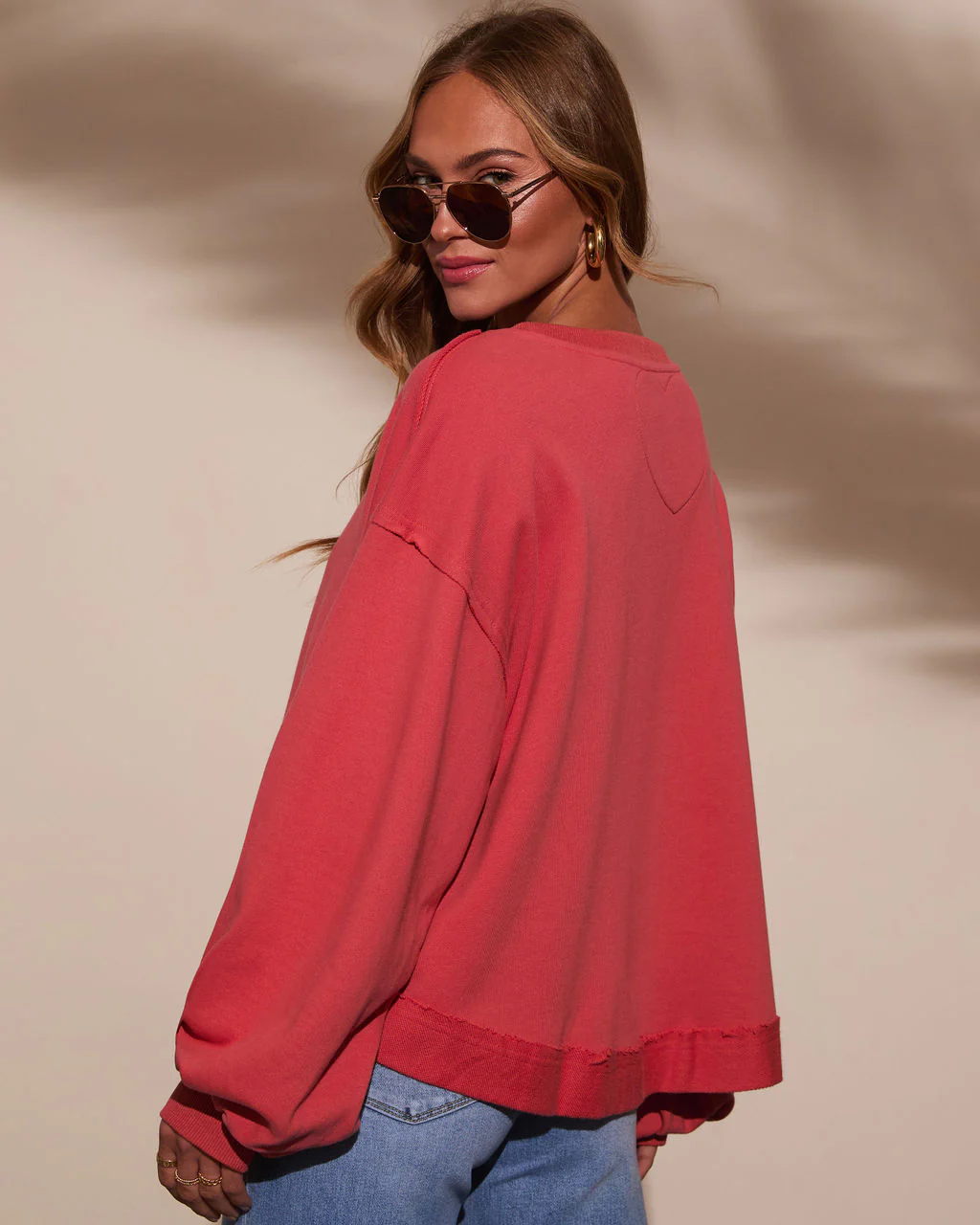Sweater Weather Relaxed Oversized Sweatshirt - Image 4