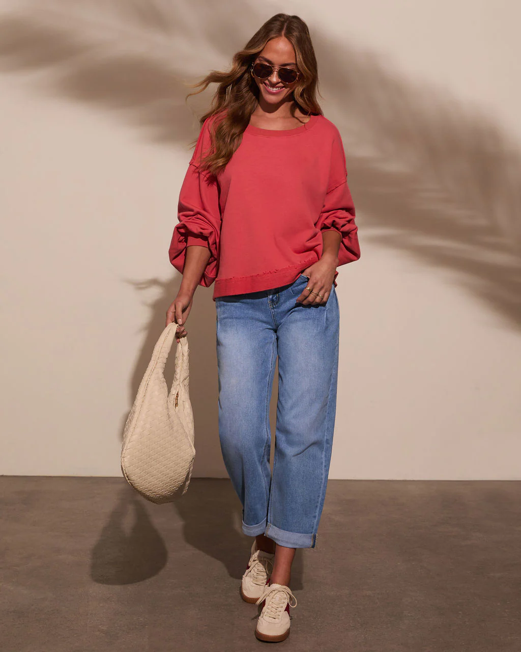 Sweater Weather Relaxed Oversized Sweatshirt - Image 6