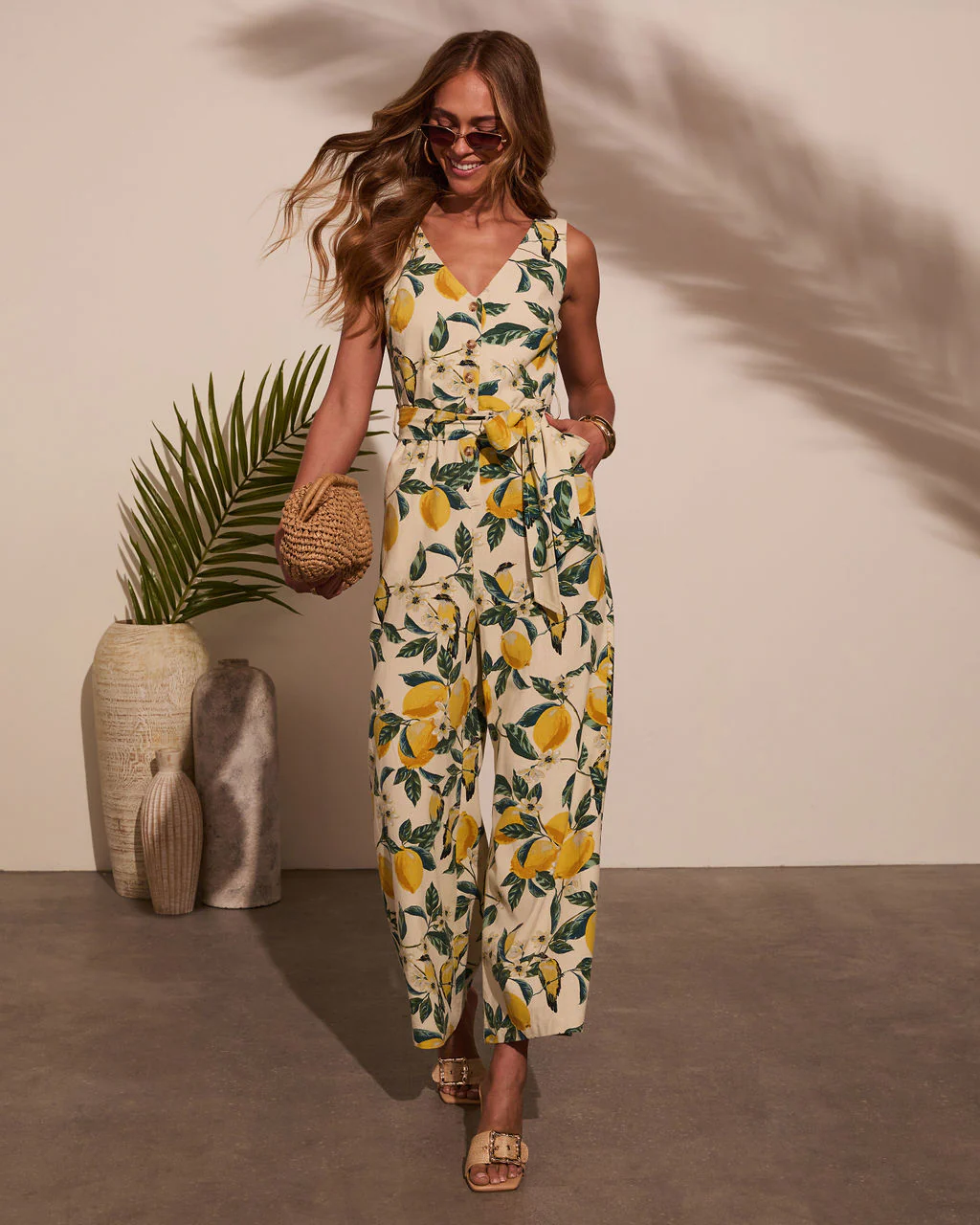 Sweet Days Waist Tie Jumpsuit - Image 5