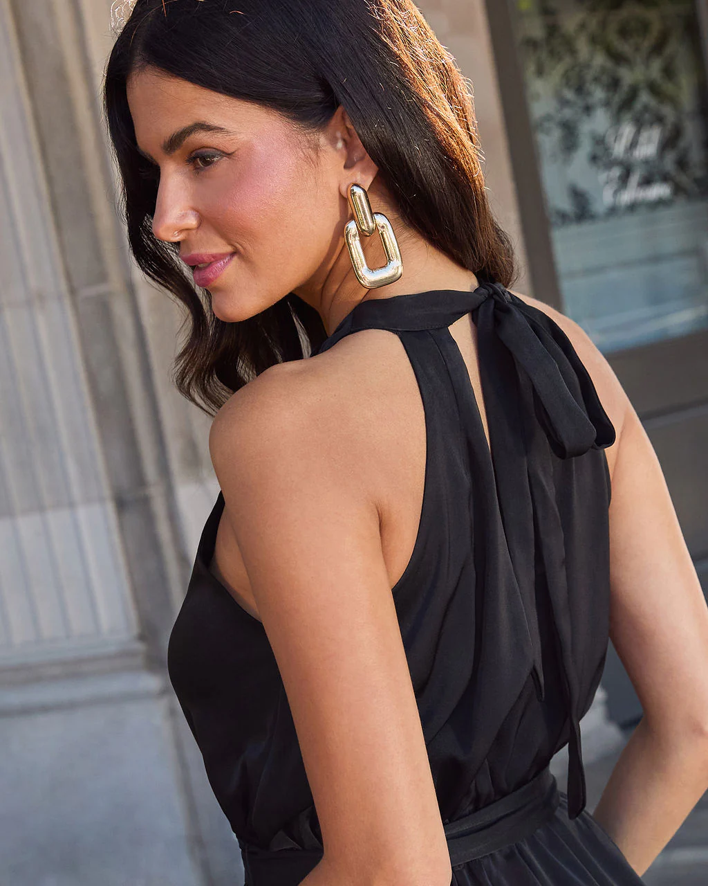 Sweet Spell Halter Waist Tie Jumpsuit - Image 6